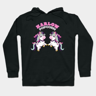 Harlow And Popcorn Funny Popcorn The Pony Hoodie